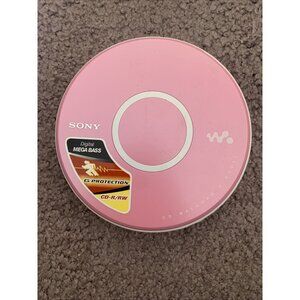 Sony CD Walkman Model D-EJ011 Pink Full Working Order RARE